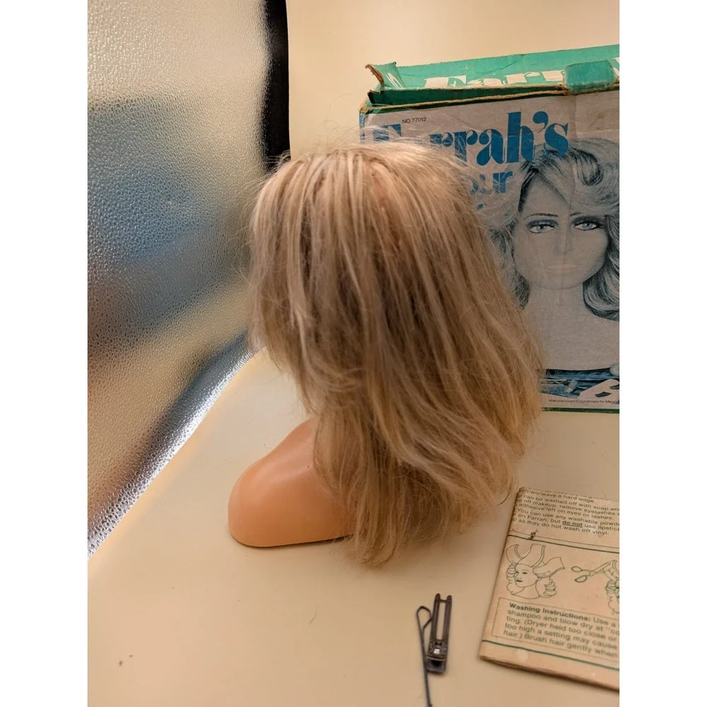 Farrah's Glamour Center 1977 Mego Beauty Head W Box No Accessories Vintage
